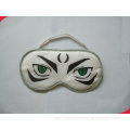Oem Cooling Sponge Filling Polyester Satin Silk Printed Sleeping Eye Mask For Men